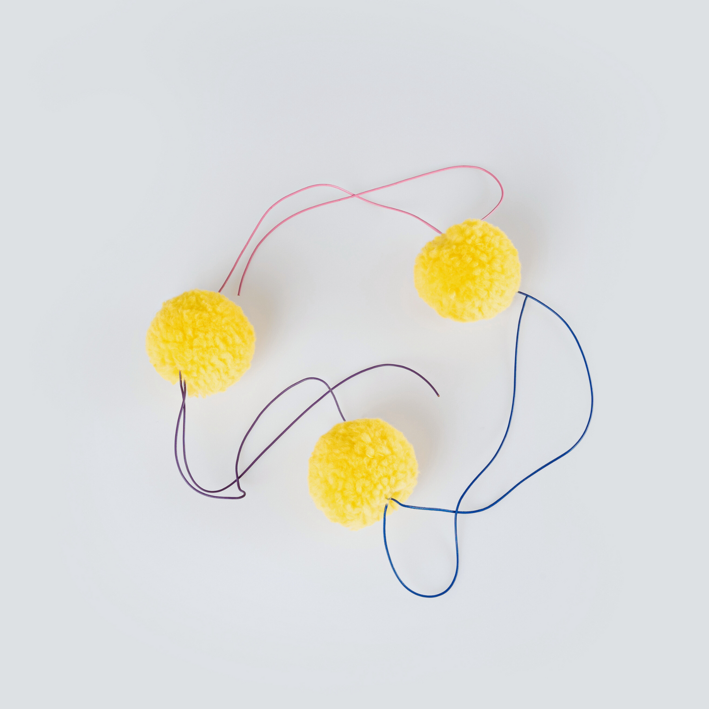 Color Heal Series Merino Wool Beanie for Humans – Playful Pom-Pom