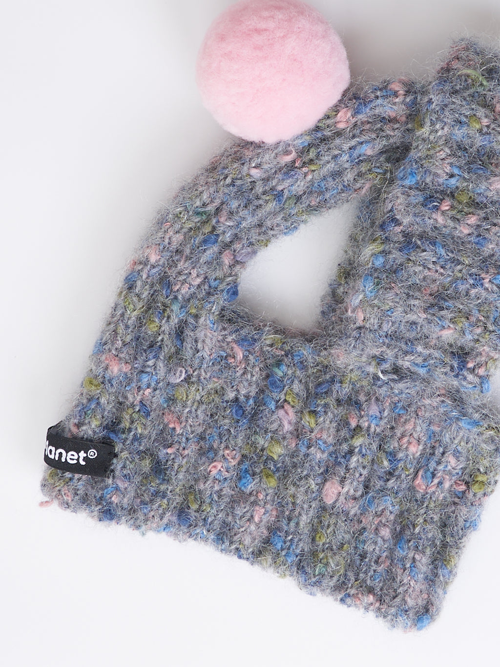 Hand-Knitted "The Revival" Balaclava with Pom-Pom