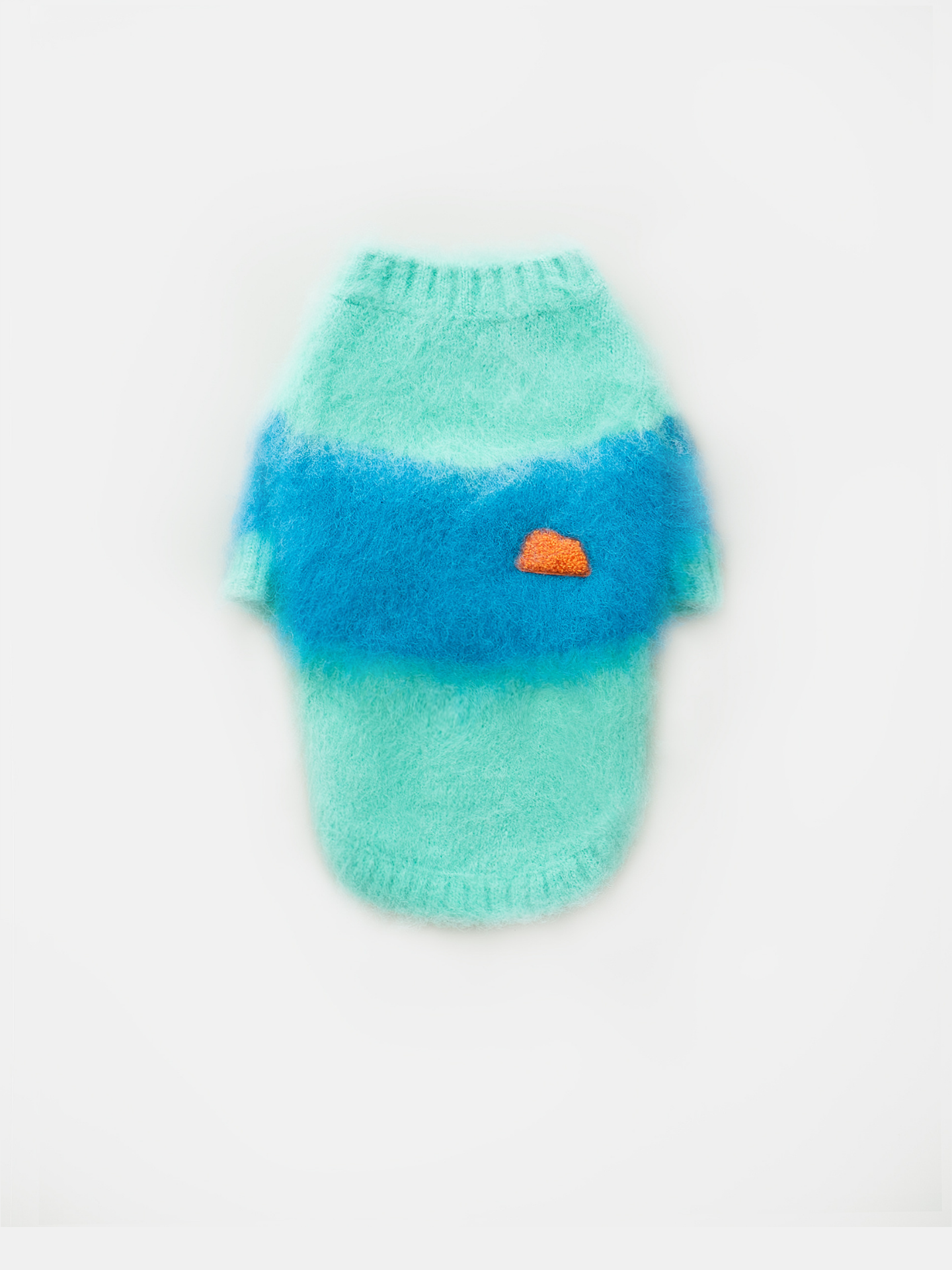 Fuwa Fuwa Series - Artistic Color Block Brushed Sweater[Pet Edition]