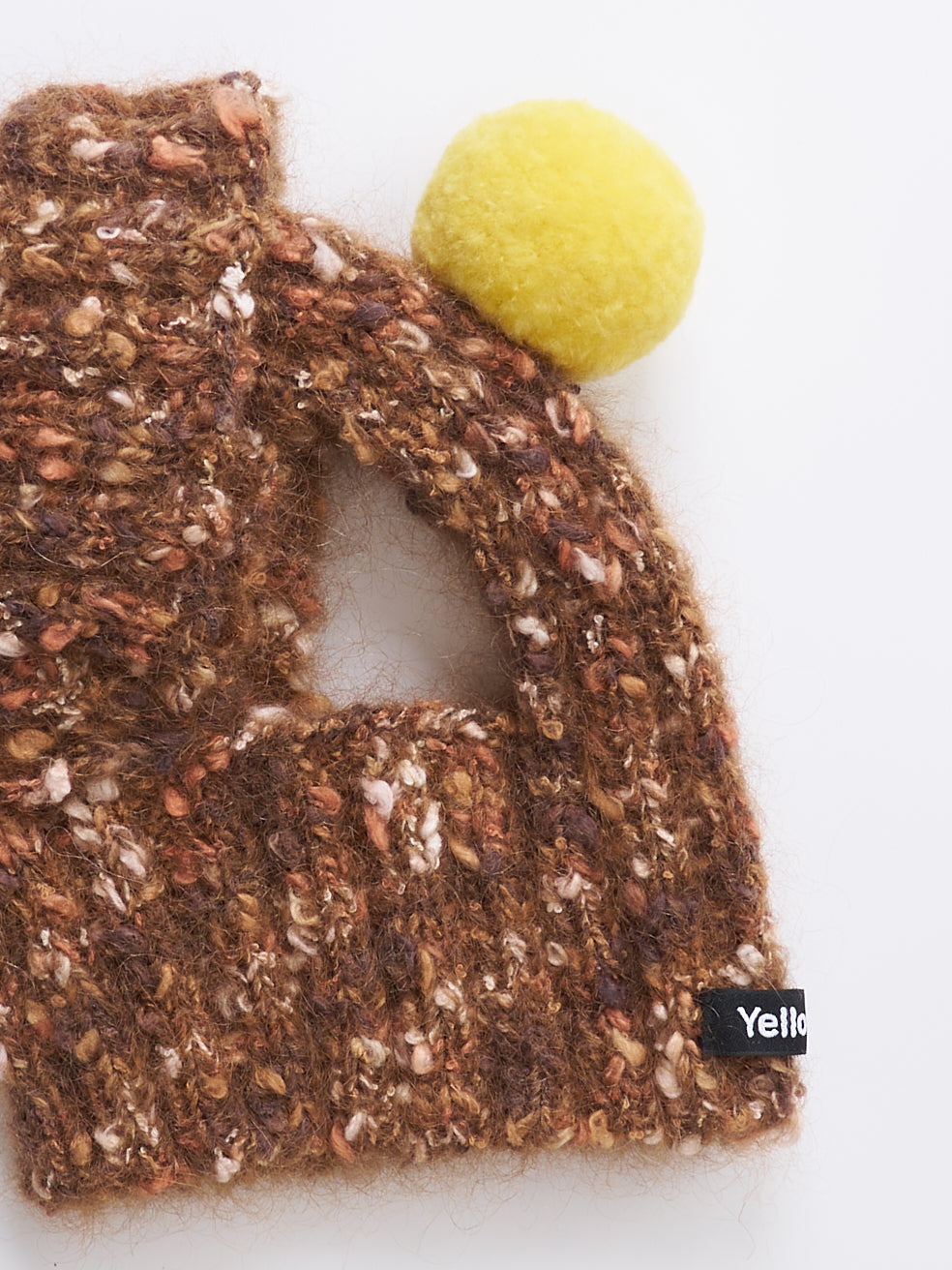 Hand-Knitted "The Revival" Balaclava with Pom-Pom