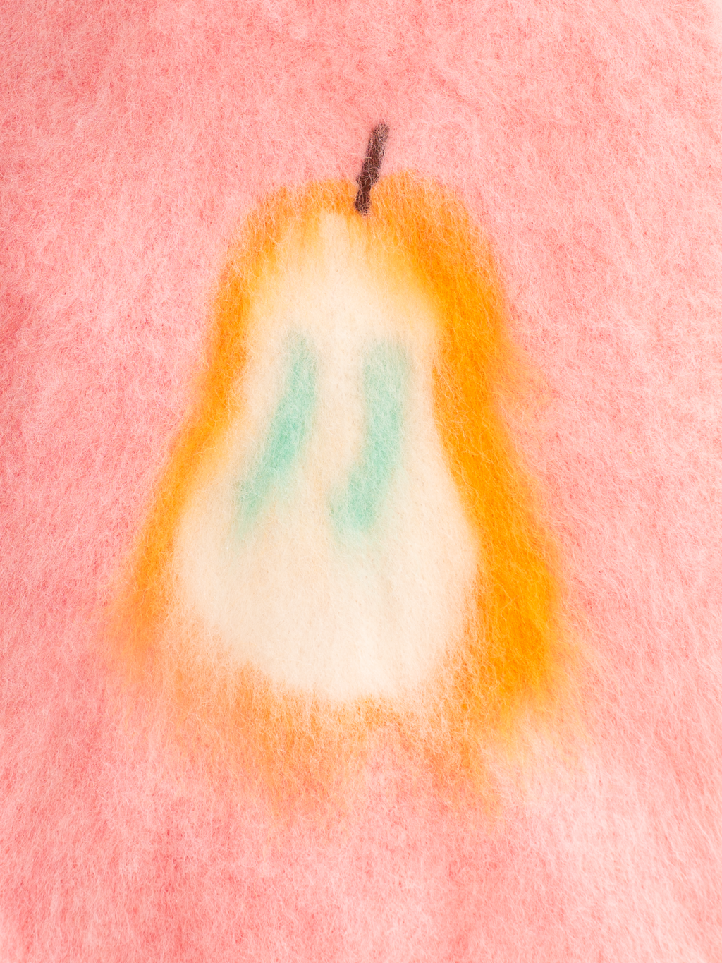 Yellow Market Series - Artist Collaboration Fruits Brushed Knit Vest [Human Edition]