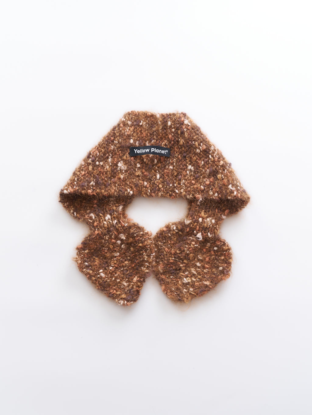 Hand-Knitted "The Revival" Heart‑Twist Pet Neck Warmer