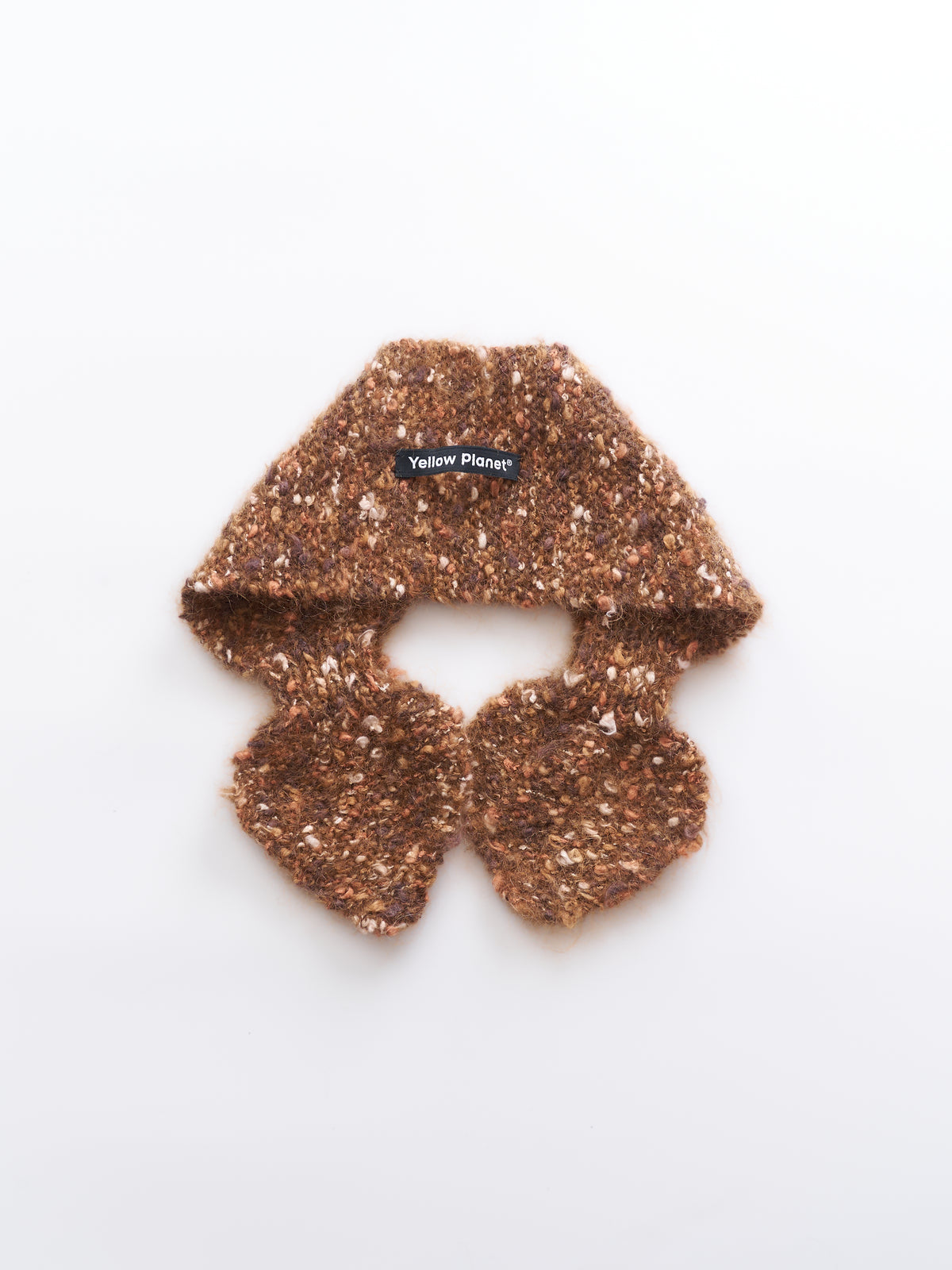 Hand-Knitted "The Revival" Heart‑Twist Pet Neck Warmer