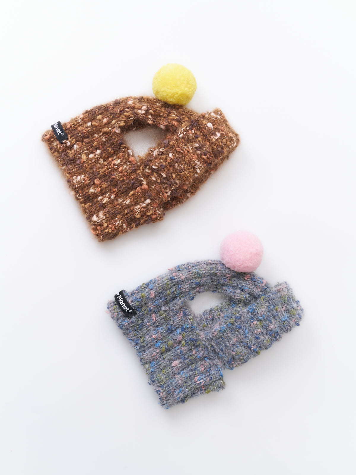 Hand-Knitted "The Revival" Balaclava with Pom-Pom