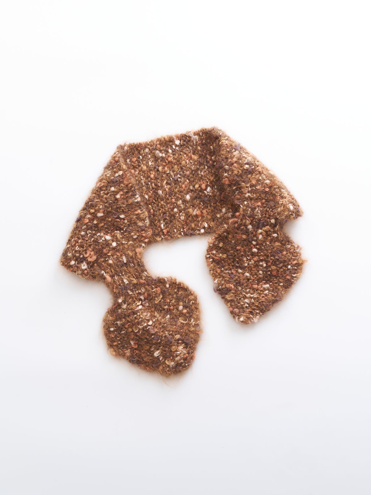 Hand-Knitted "The Revival" Heart‑Twist Pet Neck Warmer