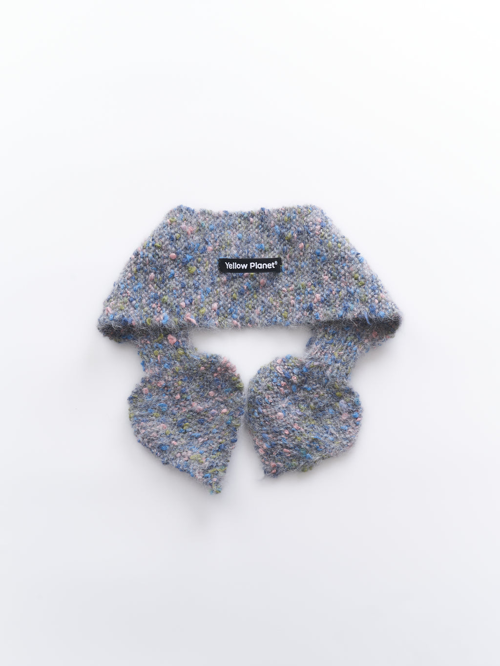 Hand-Knitted "The Revival" Heart‑Twist Pet Neck Warmer