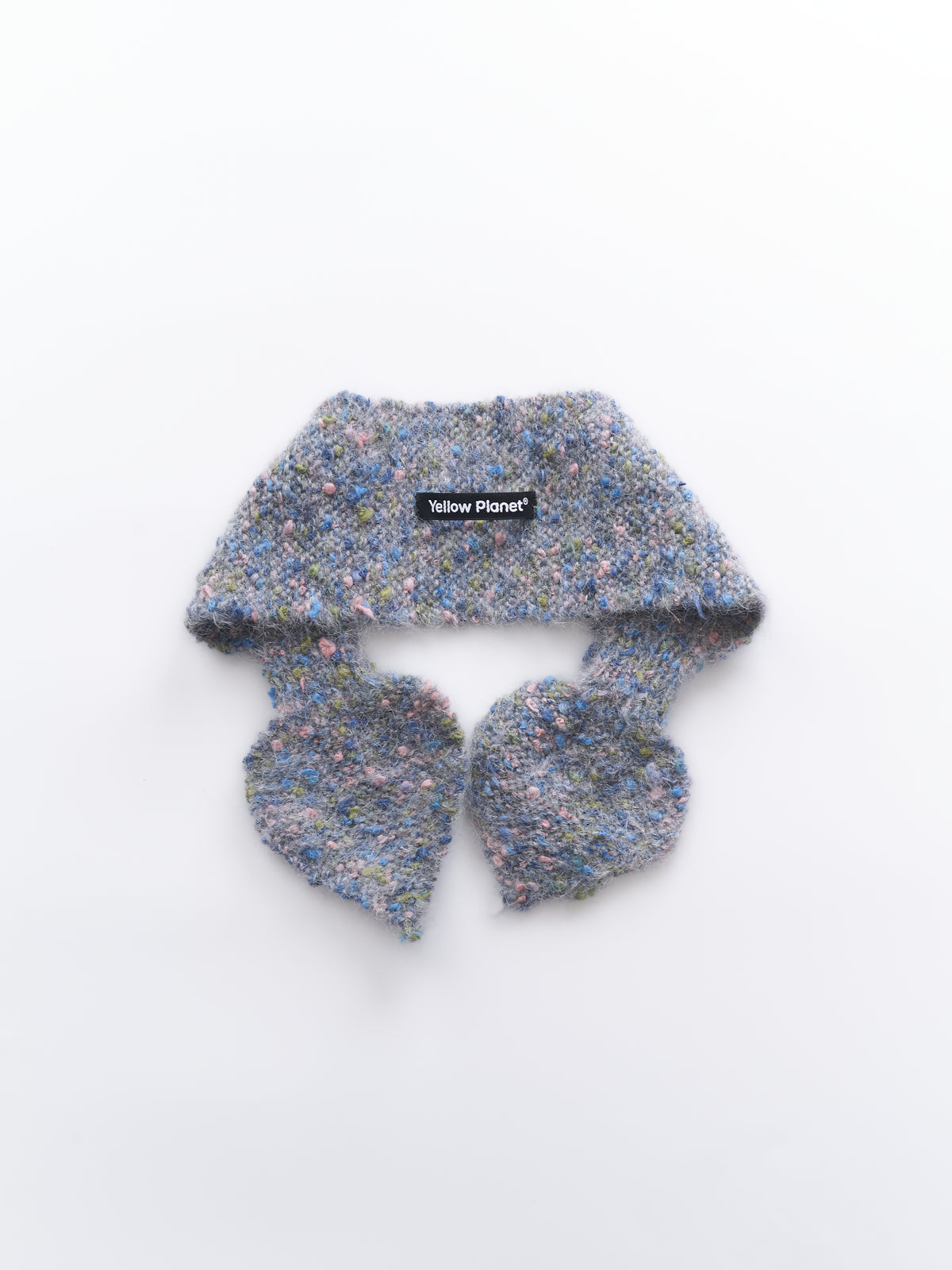 Hand-Knitted "The Revival" Heart‑Twist Pet Neck Warmer