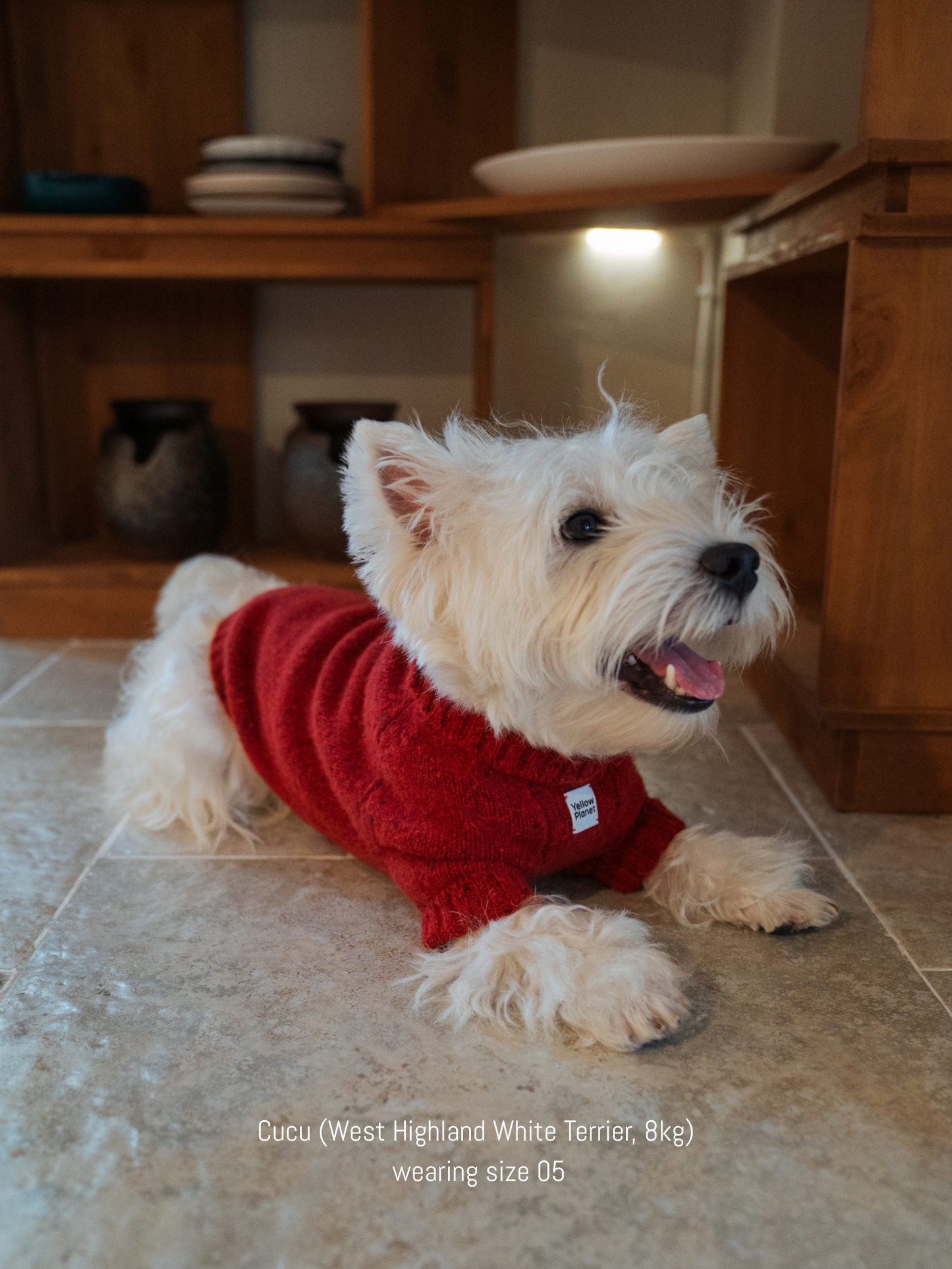 Gentle Dog Series Alpaca-Wool Tweed Pet Sweater-The New Chapter
