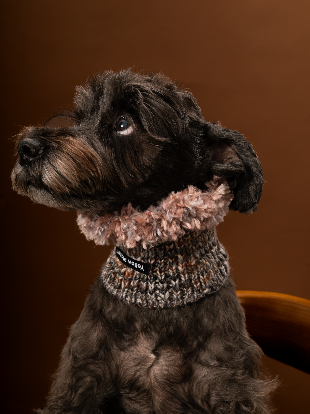 Hand-Knitted Fashion "Blossom" Luxe Snood