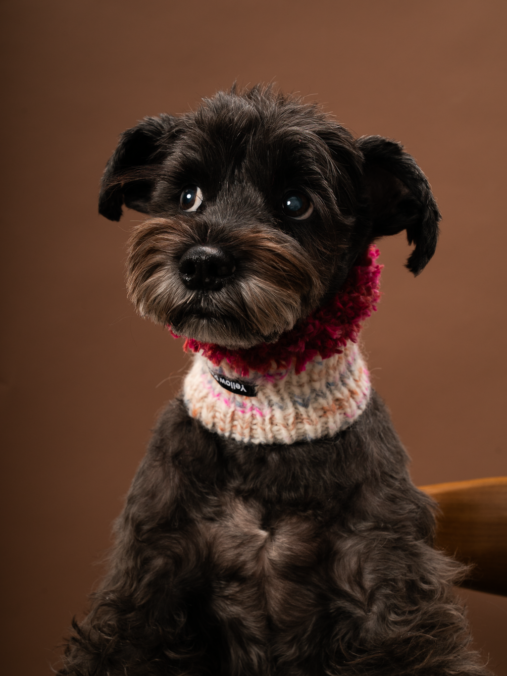 Hand-Knitted Fashion "Blossom" Luxe Snood