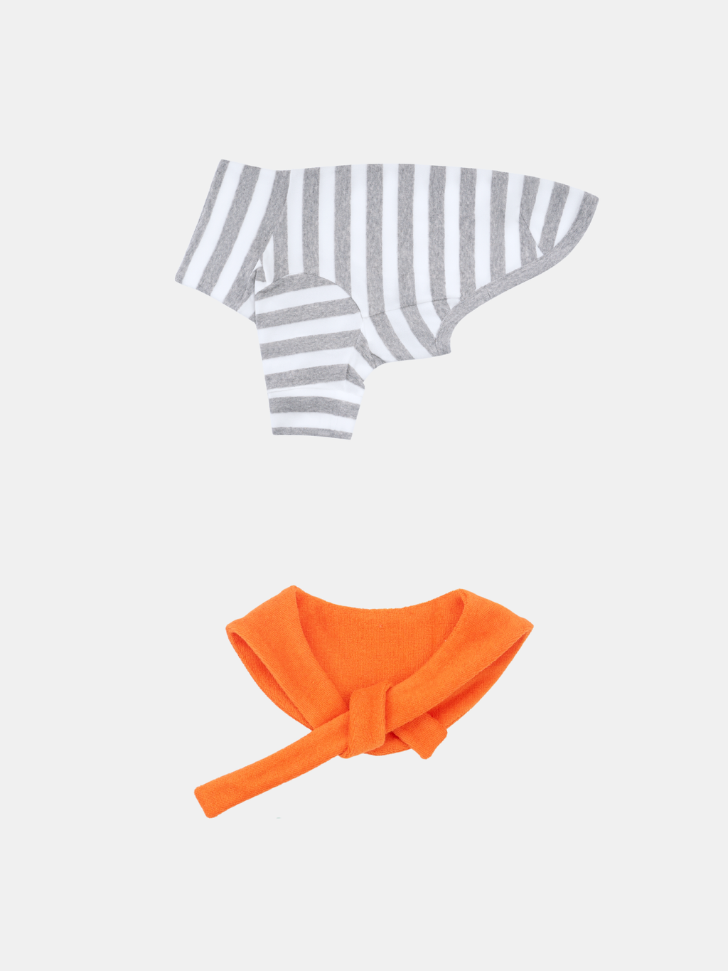 Colorful Daily Series Yarn-dyed Pet Stripe Outfit (Includes Matching Bandana)