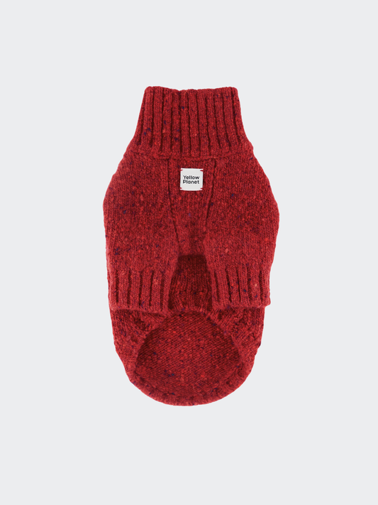 Gentle Dog Series Alpaca-Wool Tweed Pet Sweater-The New Chapter