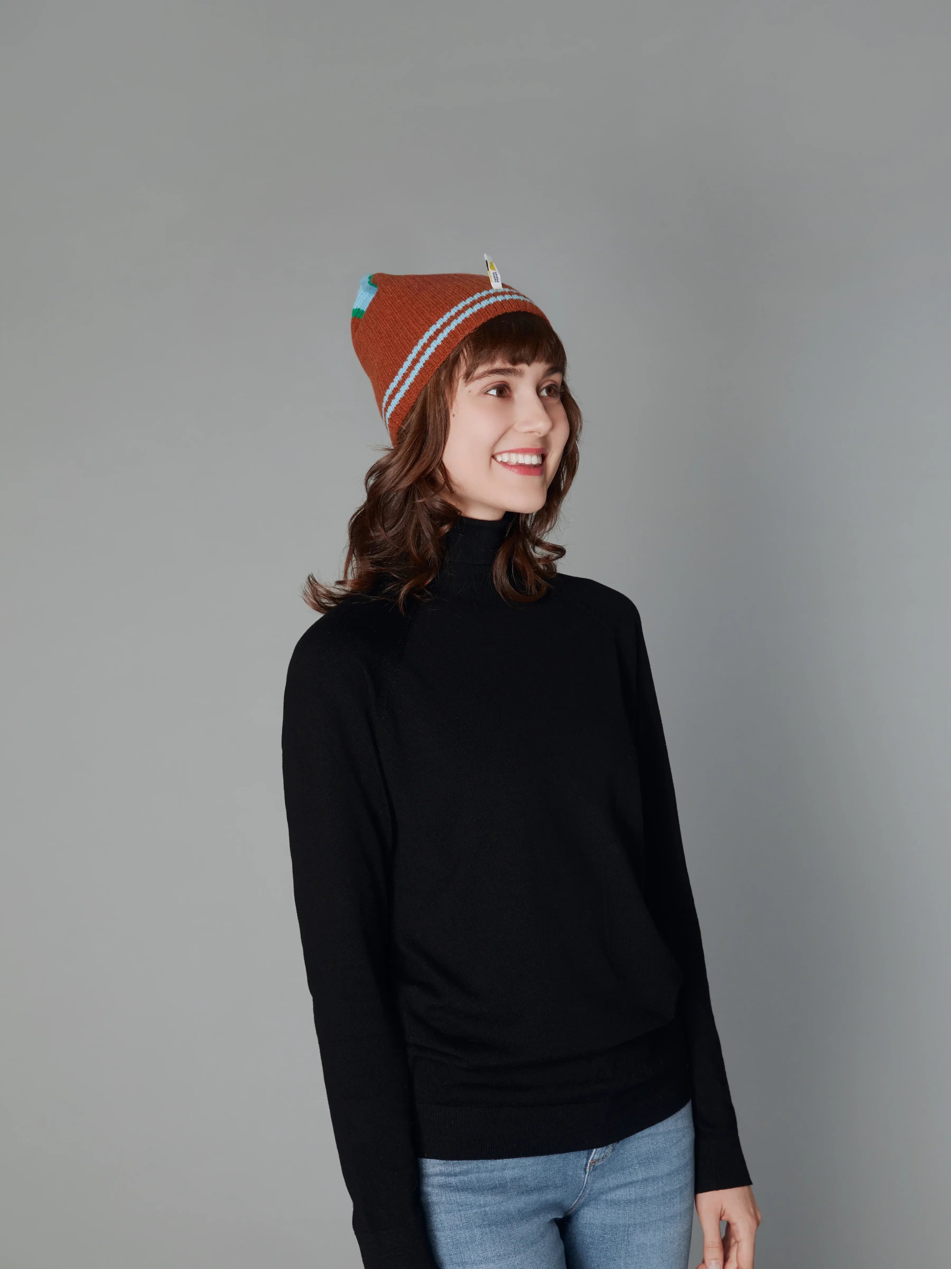 Color Heal Series Merino Wool Multifunctional Fashion Collar - Yellow Planet