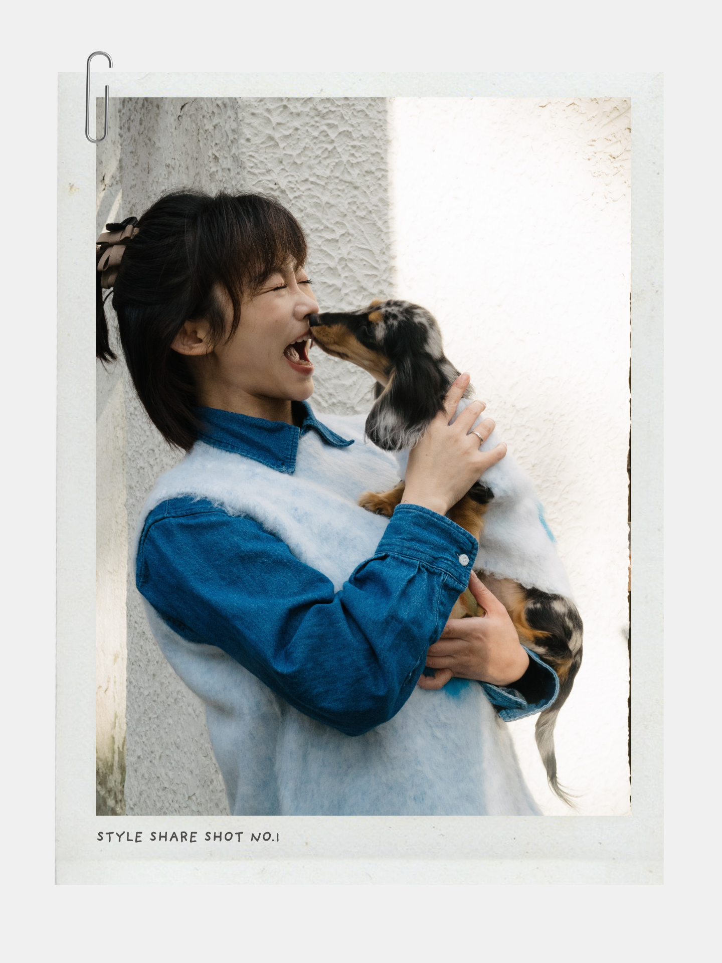 Yellow Market シリーズ アーティストコラボ フルーツ柄ブラッシングニット［大人用］