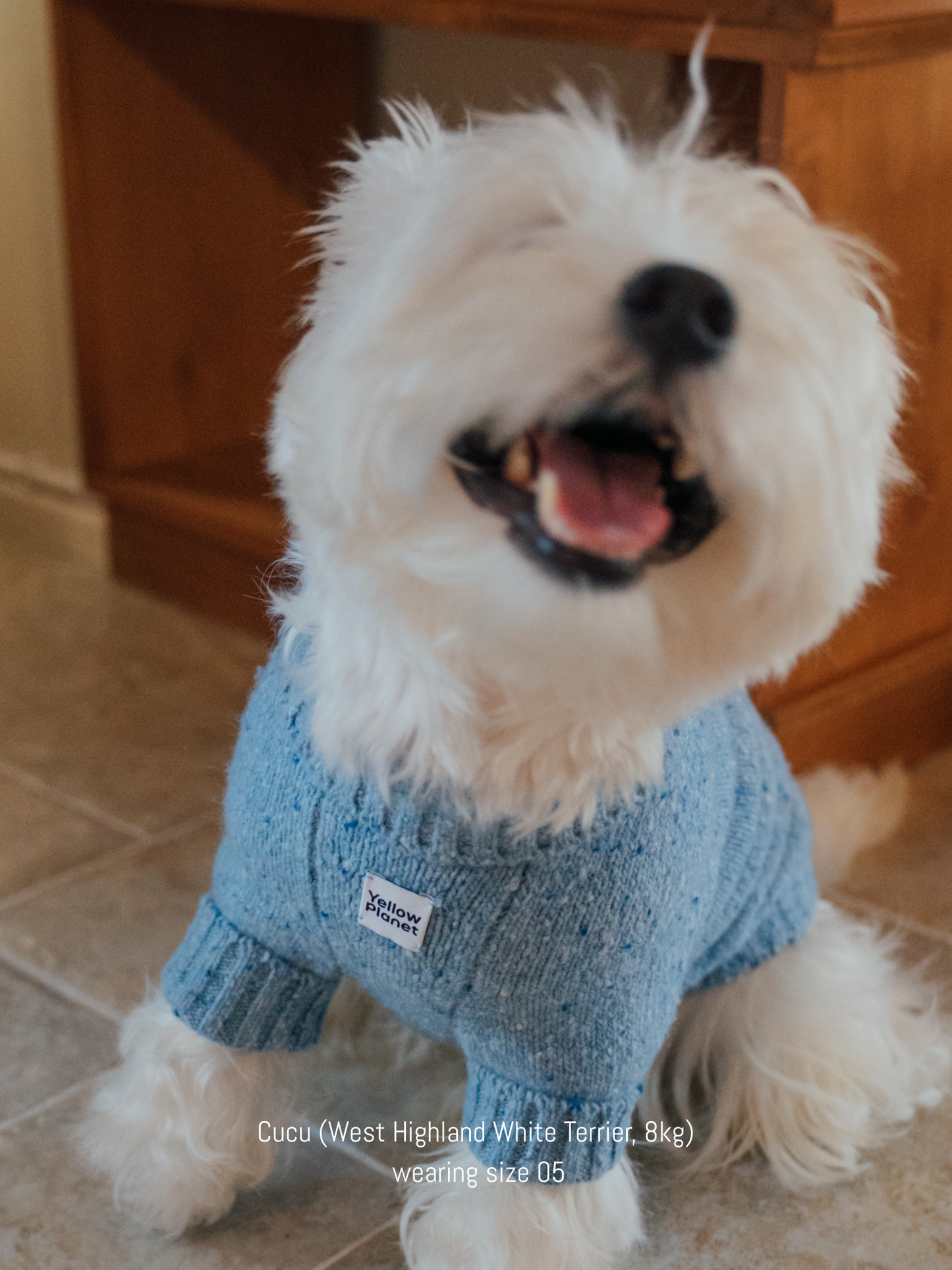 Gentle Dog Series Alpaca-Wool Tweed Pet Sweater-The New Chapter