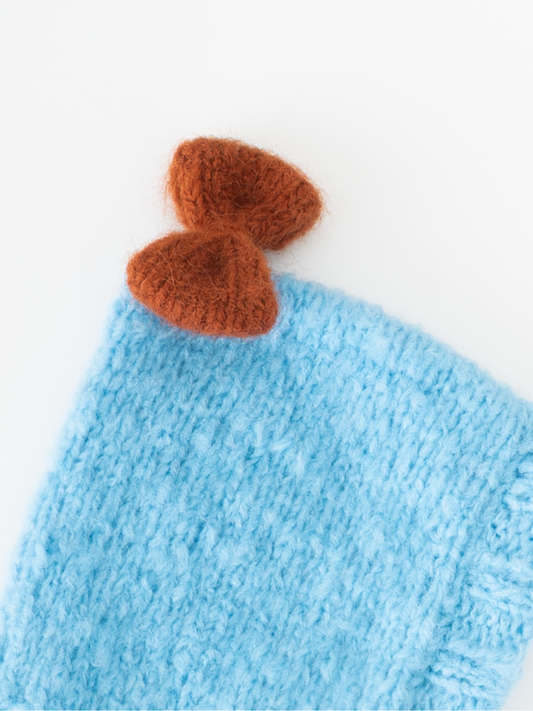 Pawsome Granny Gang Series Handcraft Fashion "MOCHI BONBON" Wool Knit Beanie