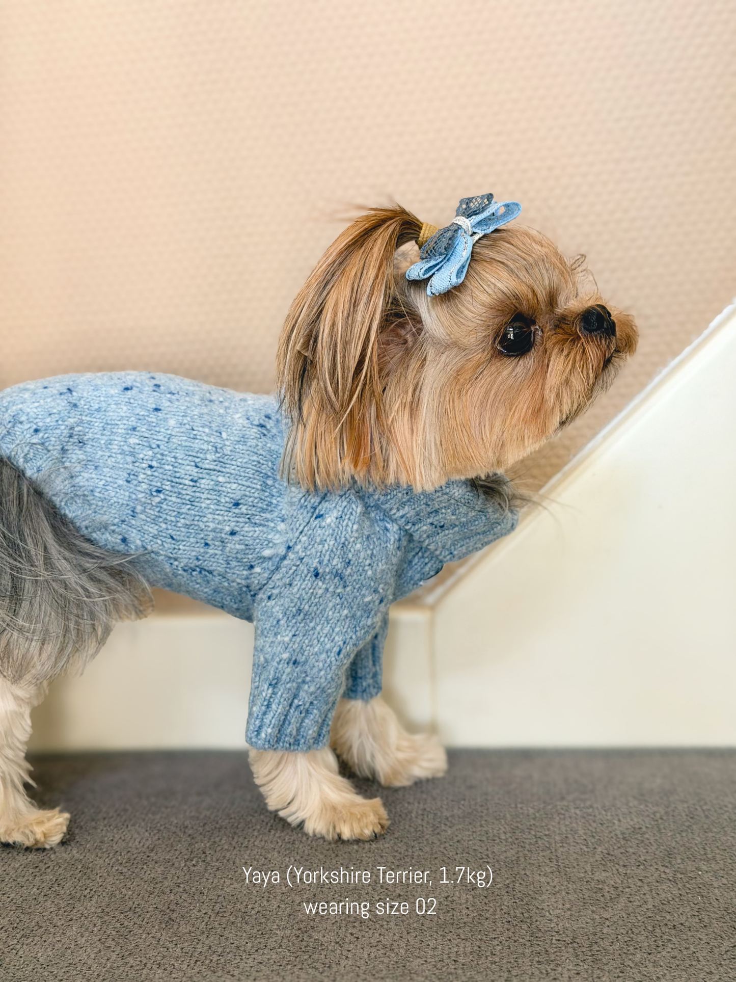 Gentle Dog Series Alpaca-Wool Tweed Pet Sweater-The New Chapter