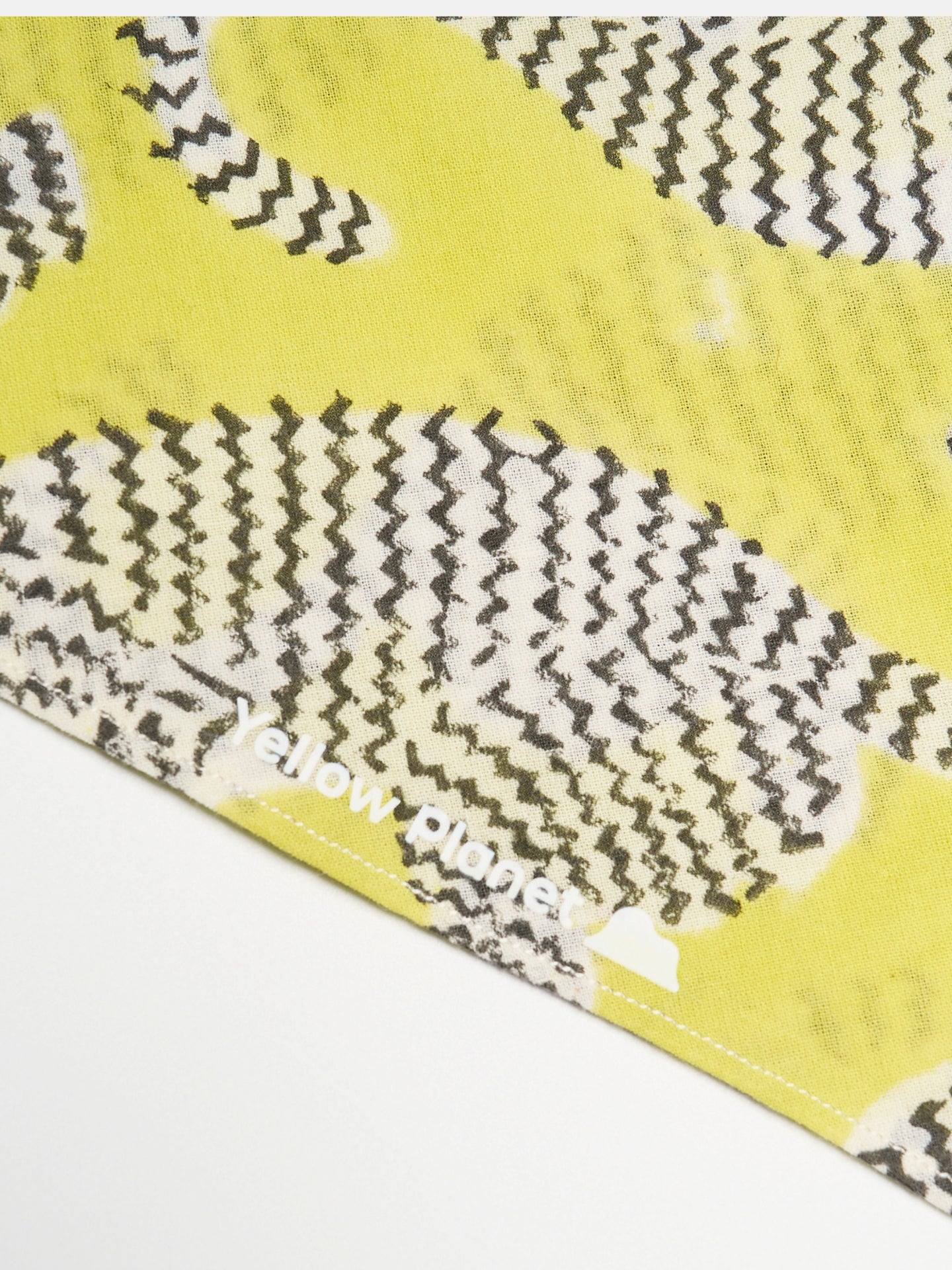 Local Remix シリーズ ブロックプリント インド綿 バンダナ