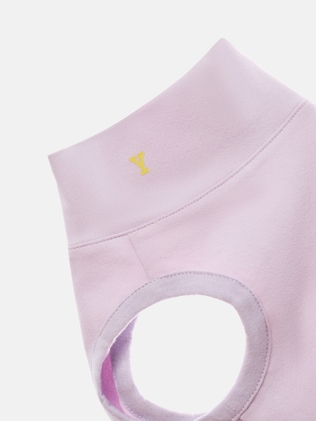 Oasis Series 5-in-1 UV Protection Quick-Dry Pet Vest in light purple, detail view on a white background