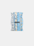 Colorful Daily Nature's Verse Gentle Wave dog ear snood in the Limoncello print