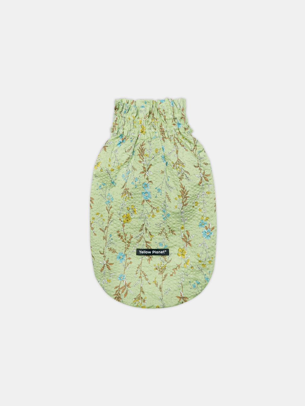 Colorful Daily Nature's Verse Gentle Wave Tank in Forest Green, featuring a vintage-inspired botanical print and lightweight cotton fabric for spring and summer wear.