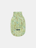 Colorful Daily Nature's Verse Gentle Wave Tank in Forest Green, featuring a vintage-inspired botanical print and lightweight cotton fabric for spring and summer wear.