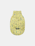 Colorful Daily Nature's Verse Gentle Wave Tank in Forest Yellow, featuring a vintage-inspired floral print and lightweight cotton fabric for spring and summer wear.