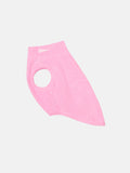 Colorful Daily Soft Terry dog tank in Pink with a soft towel-like texture.