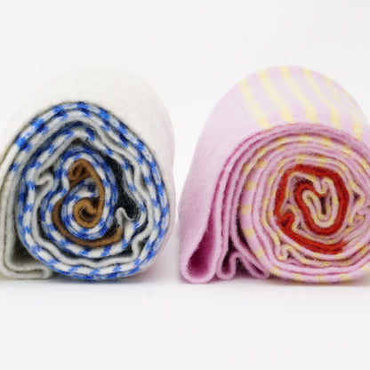 CAT-Sophy Series "MEOW" Theme Alpaca & Mohair Scarf for Human
