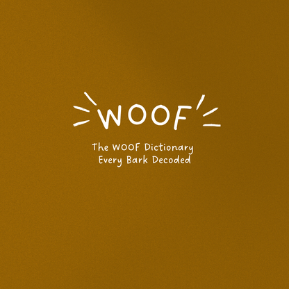 DOG-Sophy Series "WOOF" Theme Cashmere & Wool Reversible Two-Tone Scarf for Human