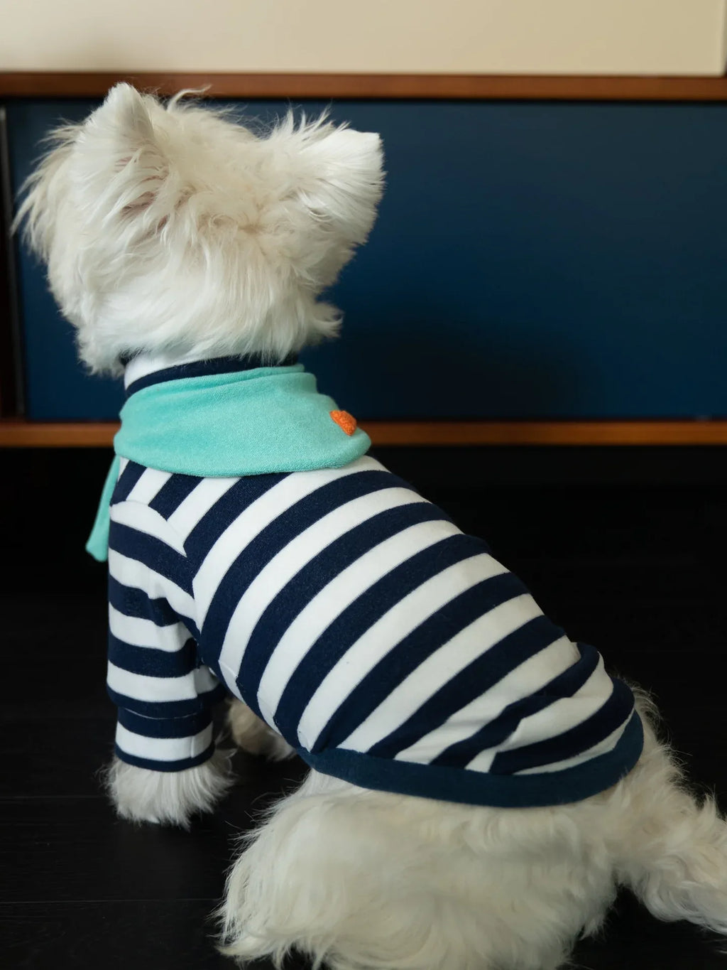 Colorful Daily Series Color Yarn-dyed PET Bandana - Yellow Planet